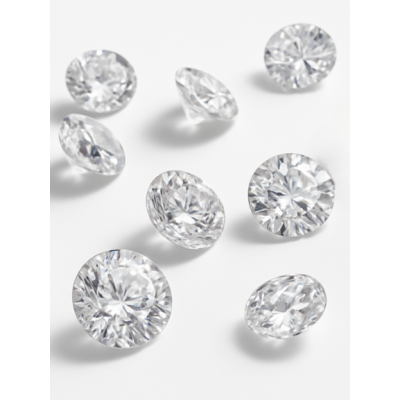 PEDRAS CRISTAIS DE ZIRCÔNIA - 12 MM - 100 PÇS