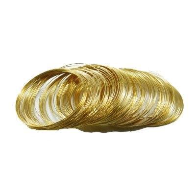 MOLA P/ PULSEIRA - DOURADO - 6 cm - Pacote 1 Kg-produto importado