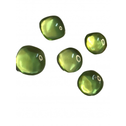 PINGENTE RESINA VERDE - UNIDADE